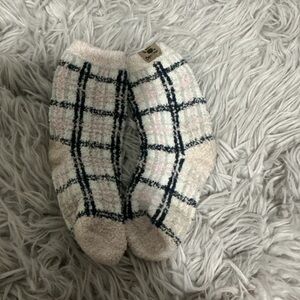 Cozy Plaid Fuzzy Socks